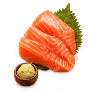 Salmon Belly Sashimi