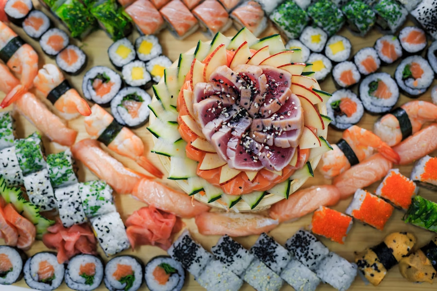 Không gian ấm áp thưởng thức quán sushi đà lạt
